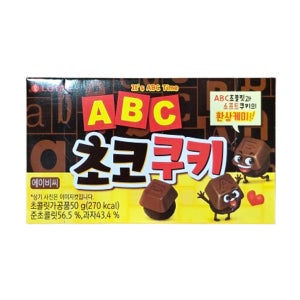 롯데 ABC 초코쿠키 50g