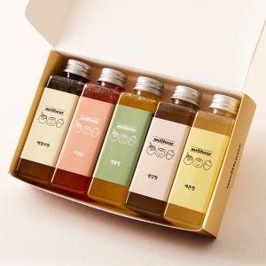 멜리아우어 수제청 과일청 선물세트 650g 레몬 자몽 청귤 패션후르츠 생강 답례품