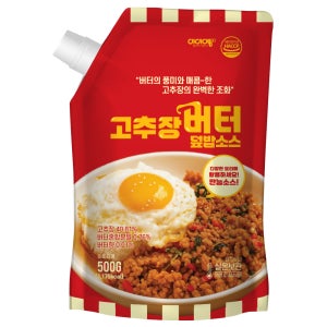 아이엠소스 고추장버터덮밥소스 500g 비빔밥 집밥 비법 만능소스 간편 간단 요리