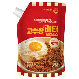 아이엠소스 고추장버터덮밥소스 500g 비빔밥 집밥 비법 만능소스 간편 간단 요리