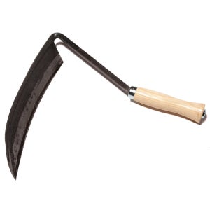 크럼프홀츠 단조 큰 낫 0661 채소 수확 잡초 제거 곡식 풀베기