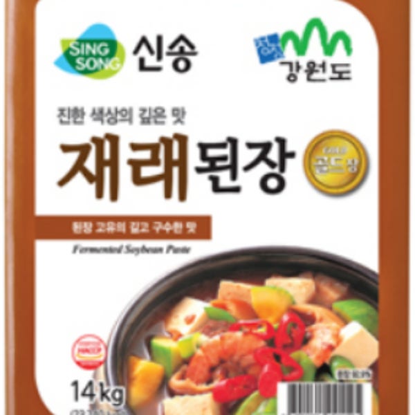 신송식품 강원도 재래된장 14kg 강된장