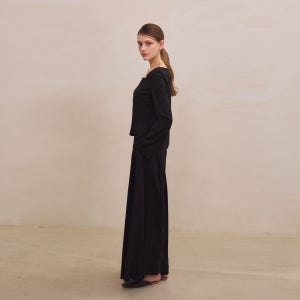 [그레이스유] [SET] Julia Top + Julia Pants (Black)