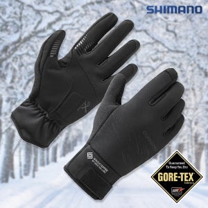 2025 시마노 고어텍스 윈드스토퍼 인설레이티드 장갑 겨울용 자전거 방한 방풍 장갑
