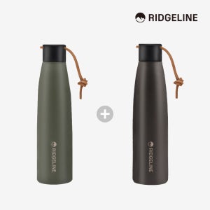 1+1 릿지라인 캠핑 텀블러 스텐 보온 보냉 텀블러 등산 물병