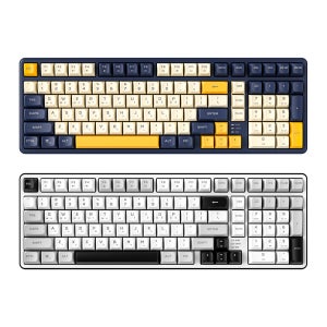 에이투 K285 저소음 사무용 멤브레인 유선키보드 LED 풀배열 업무용 사일런스 맥 윈도우 호환