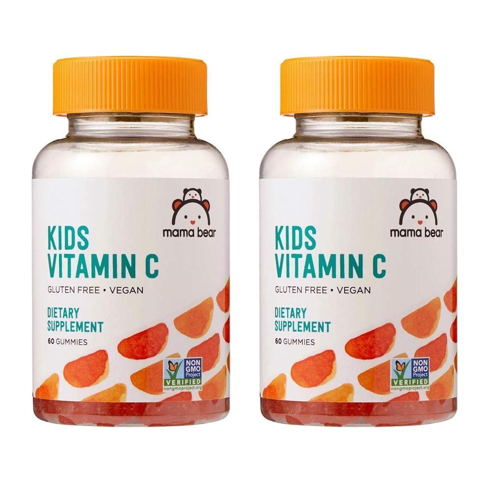 마마베어 비건 키즈 <b>비타민 C</b> 125mg 60정 2개