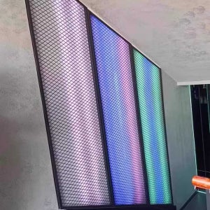 인테리어 철망 벽면 장식 메쉬망 철조망 블랙 다용도 인테리어 장식 철재망 보류