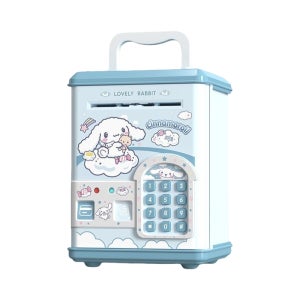 산리오 캐릭터 저금통 비밀번호 금고 동전 ATM 미니금고 지폐 보관함