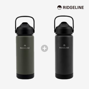 1+1 릿지라인 캠핑 빨대 텀블러 스텐 보온 보냉 스트로우 텀블러