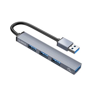 오리코 무전원 USB3.0 USB2.0 허브 4포트 A타입 알루미늄 케이블일체형 AH-A13