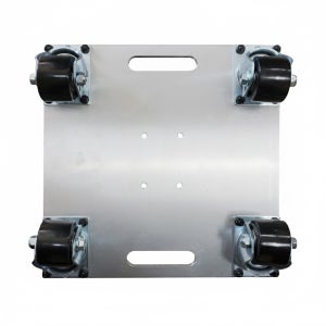 도비 대차 바퀴 공장이사 중량물 스페이스롤러 고하중 400-400-12T 4구 회전 1톤