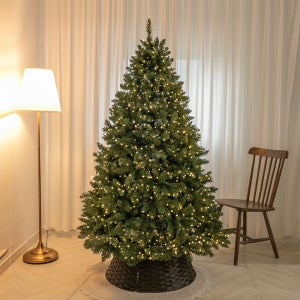 크리스마스트리 무장식 전나무 성탄절 꾸미기 만들기 고급 한가득트리 180cm