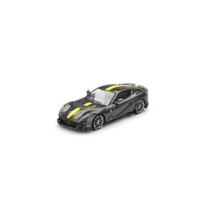 BBR Models 프리미엄 페라리 812 컴페티치오네 그레이 1:64 다이캐스트 자동차 미니어처 모형