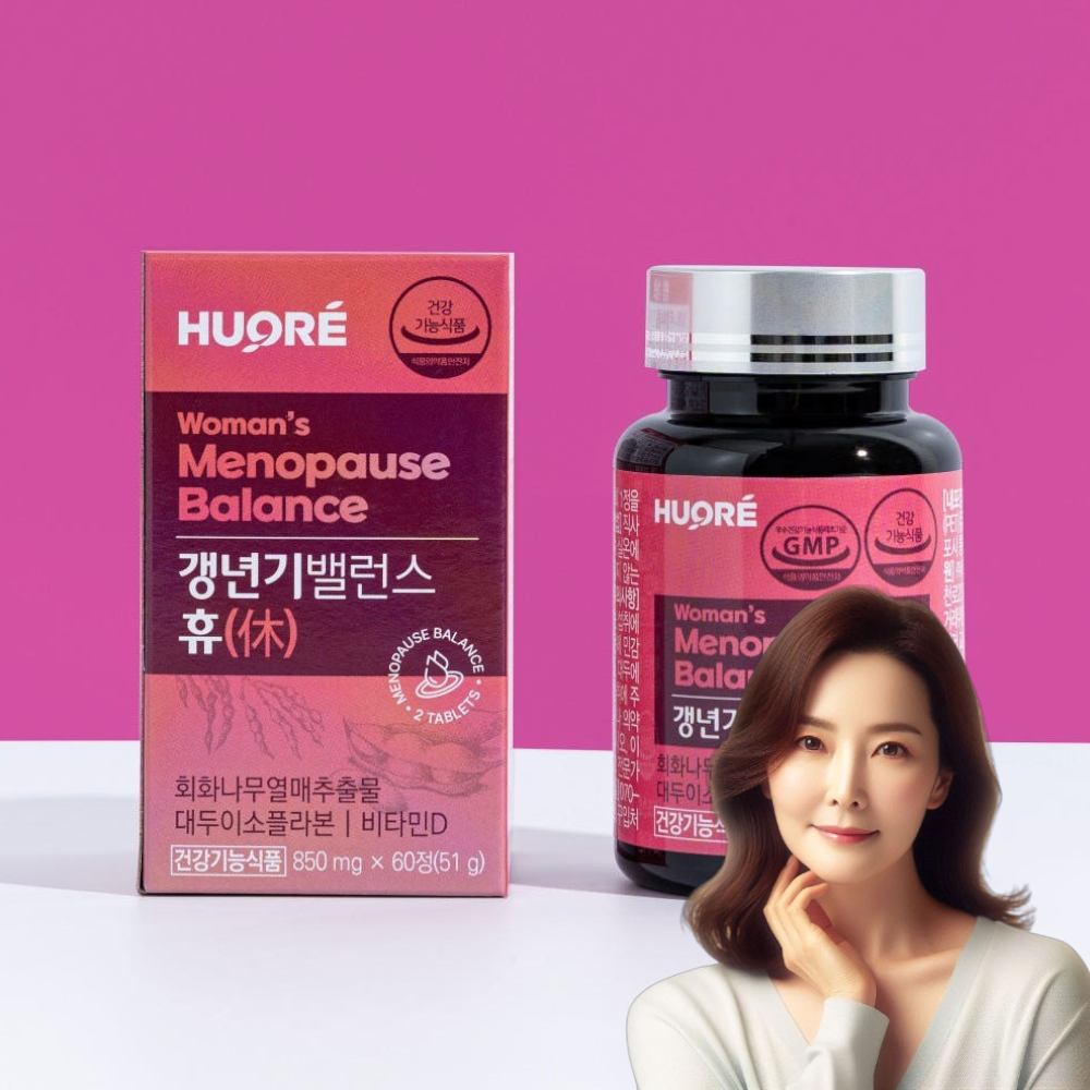 여성 갱년기 영양제 <b>여성호르몬</b> 에스트로겐 소포리코사이드 약1개월분 대두 이소플라본