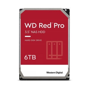 하드디스크 웨스턴디지털 나스용하드 HDD WD RED PRO NAS 구축 256MB, 6TB