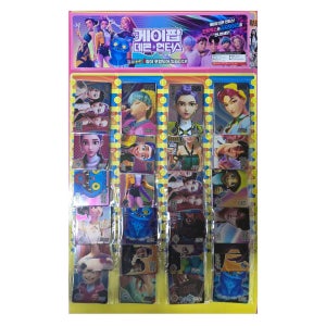 케이팝(K-POP) 데몬 헌터스 카드 (1팩 일반8장 + 홀로카드1장) 1판-24팩