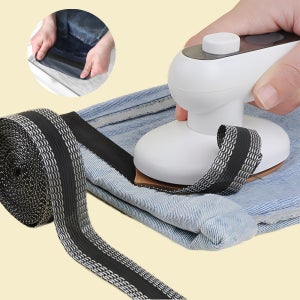 셀프 바지기장 옷 리폼 수리 열접착 수선테이프 치마 밑단수선 바지단 길이 사이즈줄이기 1m