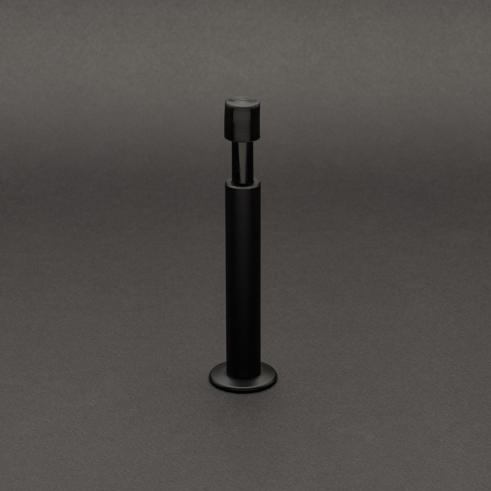 방문 도어스토퍼 스프링 도어훅 블랙 110mm 문콕방지 쿠션 도어스톱 충격완화