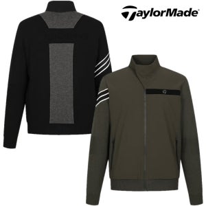 테일러메이드 어패럴 남성 골프웨어 자켓 스윙 점퍼 집업 니트 가디건 N3334