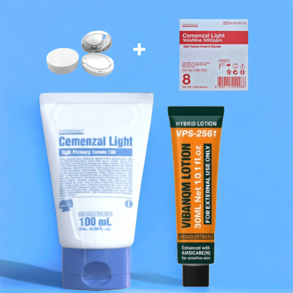 Cemenzal Light Cream Phytocine Set