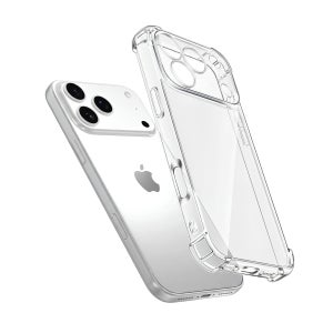 1+1 방탄 범퍼 젤리케이스 투명, 아이폰17 프로 맥스