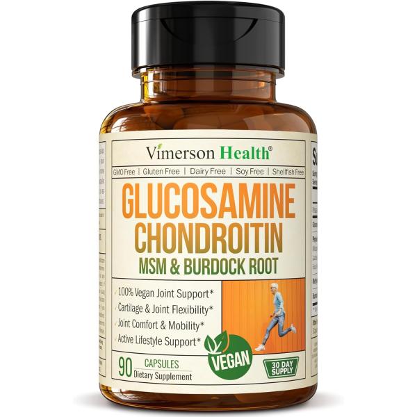 <b>비건 글루코사민 콘드로이틴 MSM</b> 보충제