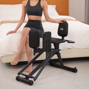 핀홈 홈트용 힙어브덕션 엉덩이 애플힙 하체 기립근 운동기구 저소음 2단기어 상체+힙밴드