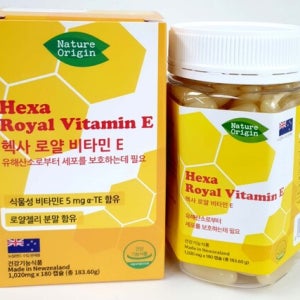 네이처오리진 헥사로얄 비타민E 1020mg x 180캡슐 /6개월분