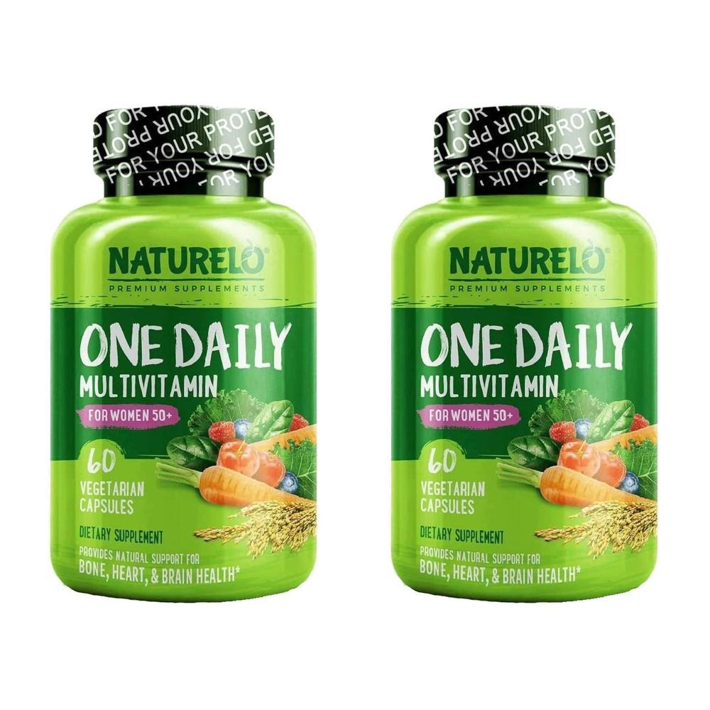 네추렐로 <b>원 데일리 멀티비타민 포 우먼 50</b>+ 여성용 캡슐 60정 2개