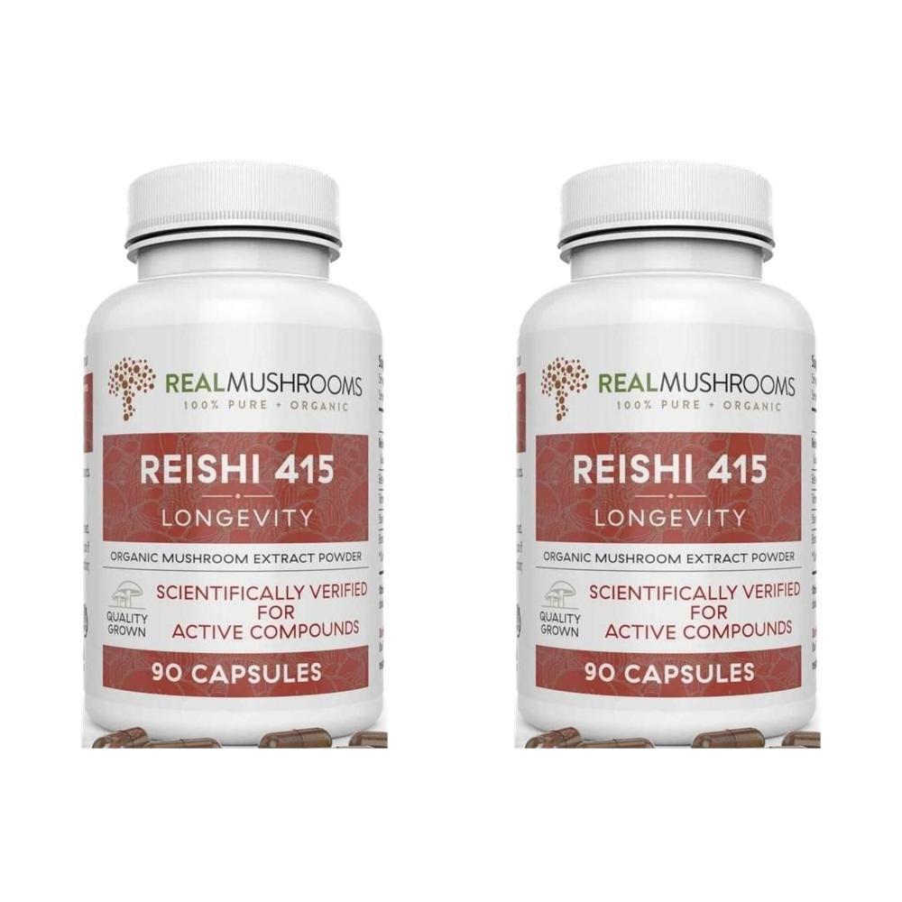 리얼 머쉬룸 <b>레이쉬</b> 415 캡슐 <b>90정</b> 2개