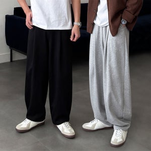 스웻팬츠 벌룬팬츠 허벅돼바지 남자기모바지