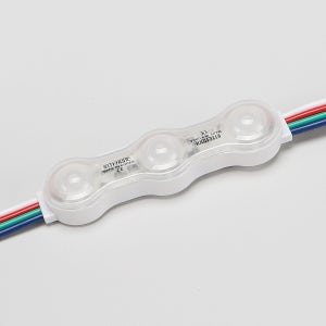 인터원 국산 방수 3구 LED 모듈 50개 RGB, 0.72W