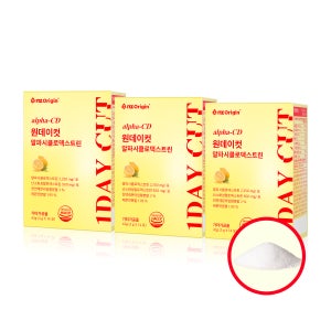 엔젯오리진 알파CD 알파시디 원데이컷 알파시클로덱스트린 42g, 3개