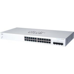 CISCO 24포트 기가비트 4SFP POE 스위칭허브 CBS220-24P-4G