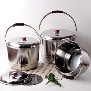 빨래삶는통 인덕션 빨래삶는냄비 수건 옷 스텐 행주 국산 곰솥 4호