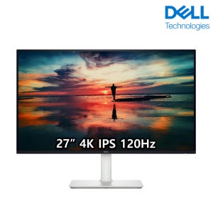 [리뷰이벤트]DELL S 27 모니터 S2725QC 4K UHD IPS 120Hz USB-C 피벗 스피커 3년품질보증
