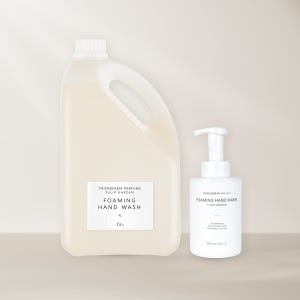 프랜더마 튤립가든 포밍핸드워시 대용량 리필 4L + 본품 500ml 거품형 손세정제 핸드솝