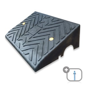 차량진입판 경사로 발판 20cm 카업 경사판 주차장 상가 문턱 발판 H200 (LDPE)