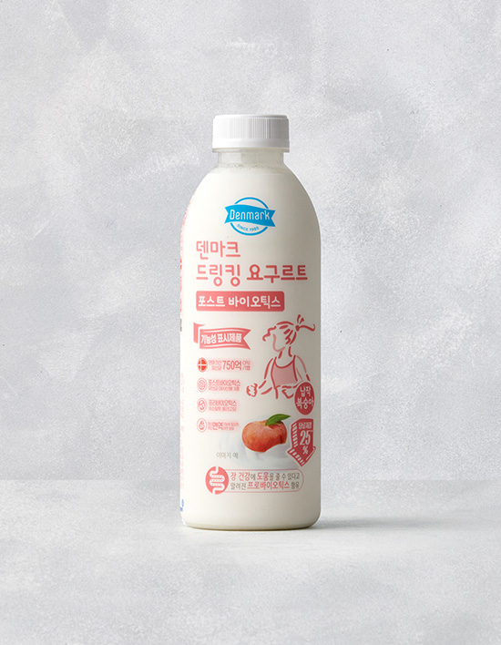 드링킹 요구르트 납작복숭아