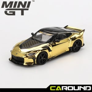 미니지티(985) 1:64 닛산 Z 베일사이드 FFZ400 - 골드 크롬
