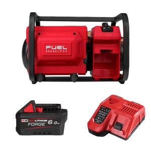 밀워키 M18 FAC-601 충전 컴프레셔 18V FORGE 배터리(6.0) 1개 세트