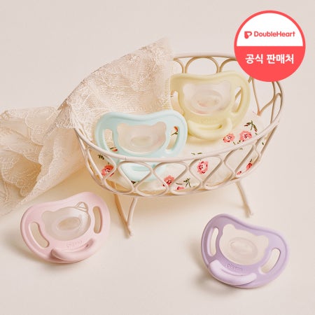 1+1 더블하트 통잠쪽쪽이 노리개젖꼭지 소프트버디 스윗드림