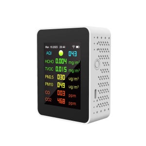 일산화 탄소 감지기 공기질 측정기 포름알데히드 HCHO PM TVOC 감지기