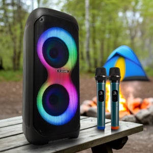서영엔터테인먼트 K-SOUND 1200 휴대용 블루투스 스피커 캠핑 공연 헬스장