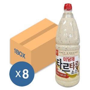 미담채 타르타르 소스 1.85kg 1BOX 8개입