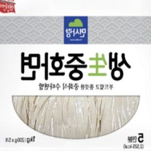 짜장면사리 중화면반죽 콩국수생 짬뽕 중화