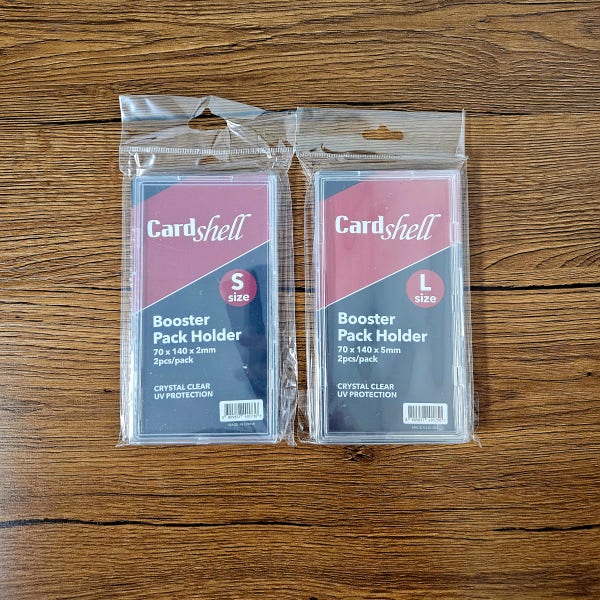 [카드쉘] 부스터팩홀더 (사이즈선택) 2개입 CardShell