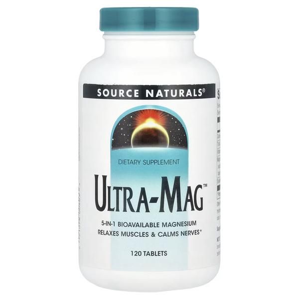 소스내추럴스 <b>울트라</b> 마그네슘 <b>Ultra</b> <b>Mag</b> 120 타블렛 417003