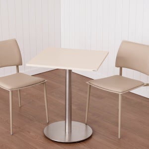 카페테이블 2인용 식탁 600 화이트 사각